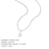 Wholesale PVD Coated 18K Real Gold Plated Geometric 304 Stainless Steel 316L Stainless Steel French Style IG Style Waterproof Non Tarnish Surgical Steel Plating Necklace