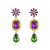 oly-b5e88c4a5a5b5dc7003d8d6a2d08ec8f Wholesale carnival earrings classic three-color diamond earrings in style fashion personality
