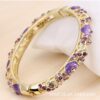 oly-b5fdb58e8f1e34e4b5525ccc9c4db278 Wholesale Beijing Cloisonne Bracelet Alloy Gold Plated Crystal Ethnic Jewelry Jewelry Bracelet