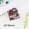 oly-b5fef94d4d19d62b5d4735124a251bc0 Wholesale loose powder cartoon letter rainbow love drink jewelry acrylic pin DIY patch accessories