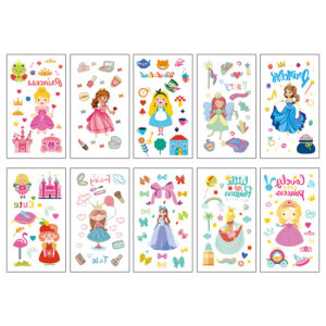 Princess Series 10 sheets/set / 68*120MM