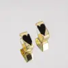 Wholesale S925 Sterling Silver Needle Copper Plated 18K Gold Drop Oil Heart Shaped Earrings Elegant Simple Style For Casual Holiday Party Daily Use