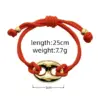 Wholesale Handmade Animal Bracelets For Unisex Featuring Copper Material With 18K Real Gold Electroplated Plating On Cord String Chain