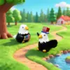 oly-b68af2d5d9a44b7baddf1b1d5bb139d6 Wholesale Cartoon Style Resin Eagle Ornament For Independence Day Lawn Decoration