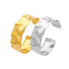 oly-b6a24b5d9d43f1e417ecc2784188cb5a Wholesale stainless steel bracelet heavy work hammered C- shaped bracelet retro gold wide titanium steel open bracelet