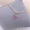 Wholesale Casual Elegant Sweet Star Copper Inlay 18K Gold Plated Zircon Bracelets
