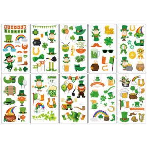 St Patrick's Day series 10 sheets/set / 68*120MM