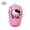 Wholesale Children's Hat Wholesale Spring and Autumn Girls' Visor Baseball Cap Super Cute Kitty Cat Children's Peaked Cap