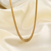 oly-b75dc9de96315688b1e713a3837805e5 Wholesale simple hollow wide metal 8MM necklace female Choker necklace clavicle chain ins titanium steel necklace collar female