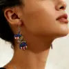 Wholesale Retro Heart Shape Drop Earrings For Women With Multicolor Acrylic And 304 Stainless Steel Ear Pins