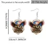oly-b799c2524ae9bc9a0e0327223260864d Wholesale Retro Multicolor Acrylic Statue Drop Earrings For Women With 304 Stainless Steel Ear Pins