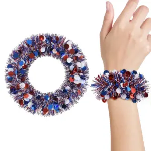Red, White and Blue Wafer / Independence Day Wrist Corsage