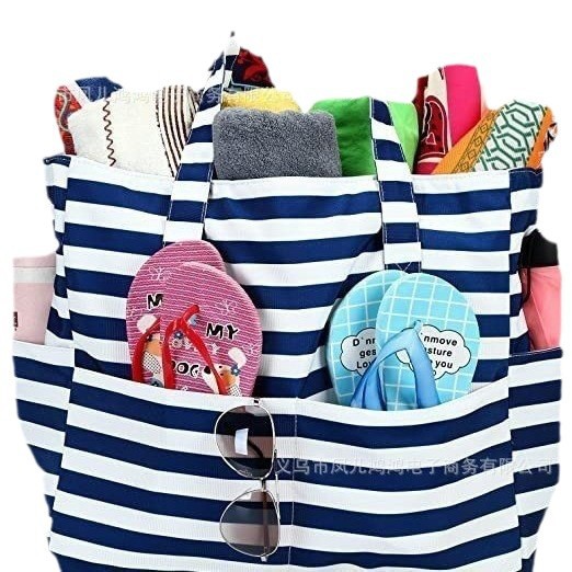 Wholesale Women's Bag Multifunctional Large Capacity Popular Tote Bag Travel Holiday Beach Bag Handbag