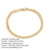 Wholesale Emanco Stainless Steel Gold-Plated Bracelet Fashionable Cuban Chain Bracelet Product Engraved Hand Jewelry