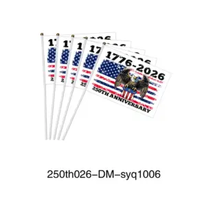 【20 Pieces】Wooden Flag Poles 10*15cm / 250th026-DM-syq1006