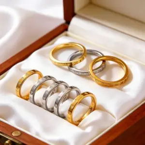Gold (ring Size 6-9) + Silver (ring Size 6-9)
