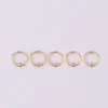 Wholesale 316L Stainless Steel Ear Cartilage Rings & Studs Geometric Waterproof Non Tarnish Surgical Steel