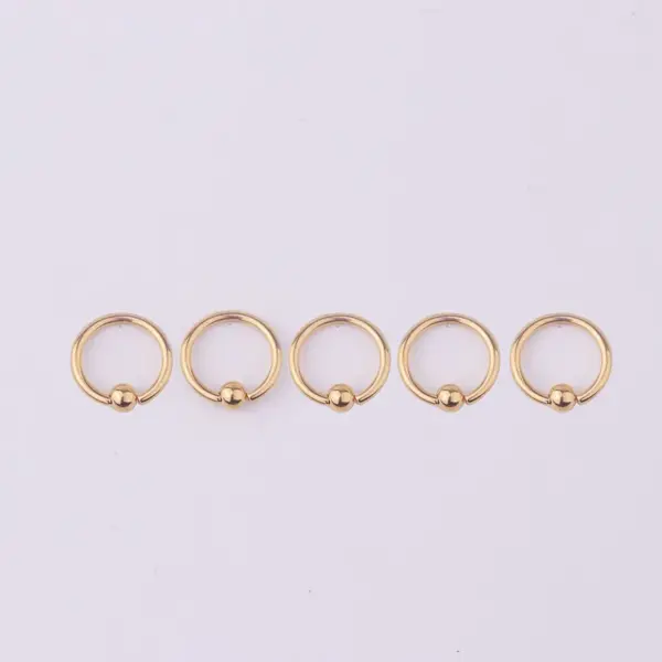 Wholesale 316L Stainless Steel Ear Cartilage Rings & Studs Geometric Waterproof Non Tarnish Surgical Steel