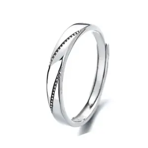 Men's (Copper Plated White Gold) / Opening adjustable