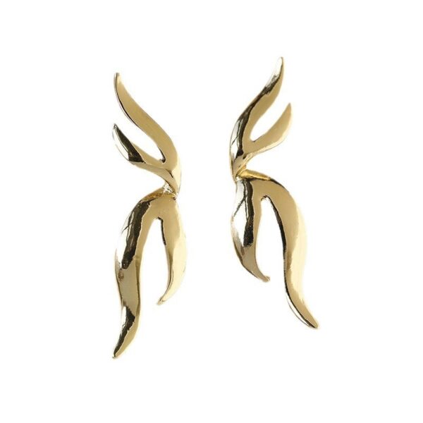 Wholesale  fashion all-match exaggerated personality alloy irregular graphics earrings earrings Valentine's Day gift for women