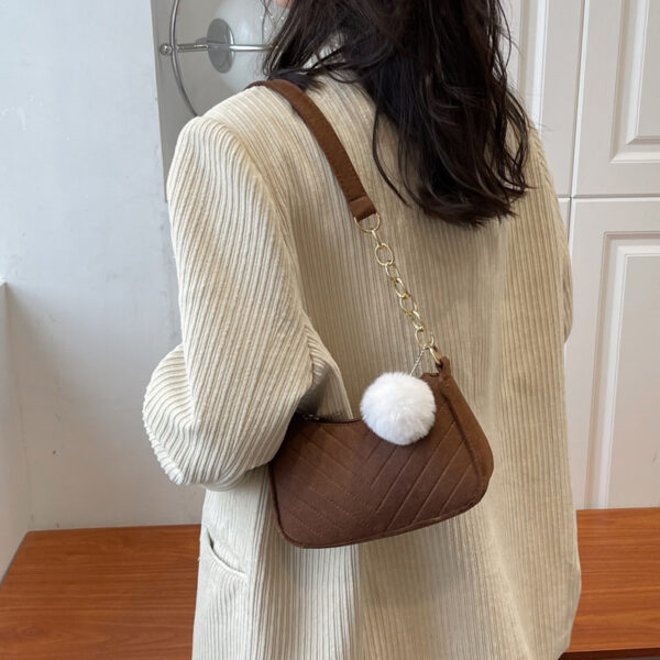 oly-b8c7e26444f3c478589a0950b5d06393 Wholesale Casual Women's Bag Winter Small Fresh Retro Crossbody Bag Elegant Pure Color Fashionable One-Shoulder Style Small Square Bag for Women