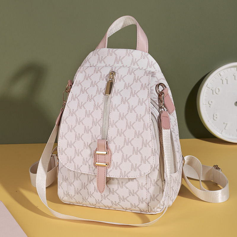Wholesale Cross-Border Exclusive Supply 2025 Backpack Summer New Fashion European and American Style Retro Popular Chest Bag Backpack Dual-Use Women's