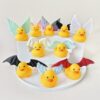 Wholesale No. 8 duck fabric accessories DIY material Wings bow magic hat saliva towel toy decorations