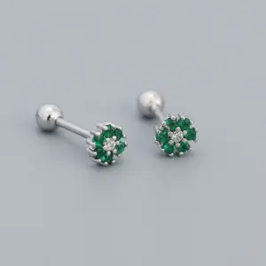 White Gold Color / 925 Silver
