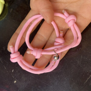 Pink tailless cap pendant