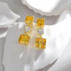 Golden Zirconium Plated with Real / Gold