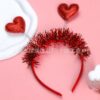 oly-b92a9462c9fee2480be63a8aec2f9920 Wholesale Valentine's Day Hair Hoop Christmas Party Headwear Fun Theme Glitter Love Headband Peach Heart Hair Accessories