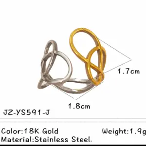 Gold and Silver Stitching / JZ-YS591