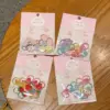 oly-b9b3054f1c36219e0372341d2b956fc6 Wholesale Mini Star Thumb Jelly Hair Clips Girls Mini Elastic Hair Bands Festive Resin Hair Accessories For Everyday Cute Female Children