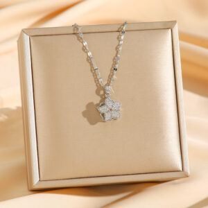8216 silver rotating flower