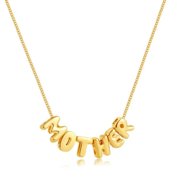 Wholesale Jewelry Simple Style Letter Copper Plating