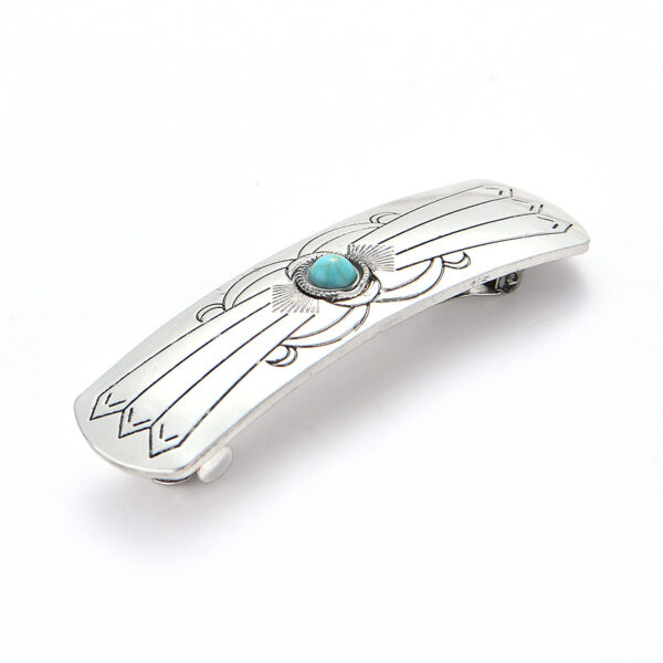 Wholesale sales hair accessories fashion retro and wind hair clip set gem spring clip