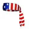 oly-ba4d596e0bc5464c6d8aa48a3838b7a3 Wholesale American Flag Independence Day Hair Band Men's Sports Elastic Headband Women's Fashion Crossover Wide Headband Sweat Absorbing Hair Accessories