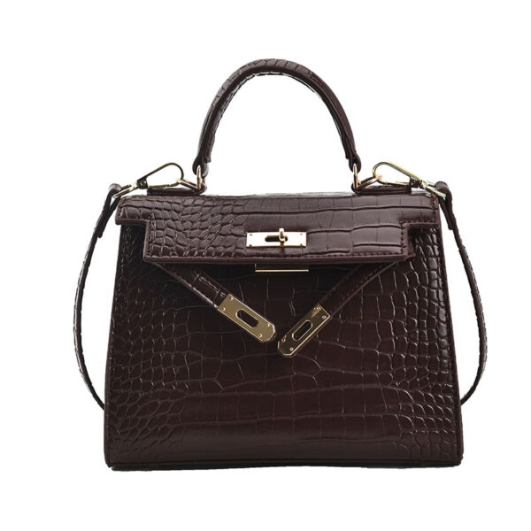 oly-ba51d68c09c80d4c43114dd12d838a9c Wholesale French Niche Texture Hand Bag Women's Bag Fashionable Simple Crossbody Bag Popular Kelly Bag