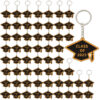 oly-ba74ec15627689639ffd20e3aa692711 Wholesale Graduation Season Bachelor's Hat Keychain Pendant Acrylic Flat Double-Sided Decorative Gift