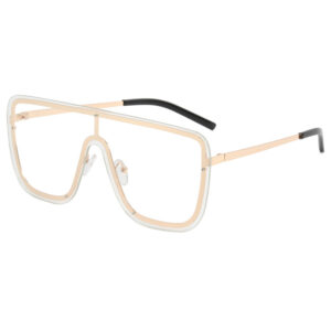 Gold frame plain light