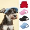 oly-ba7aea27066d730a32ecc80e4d03da4e Wholesale Summer TeddyBig Dog Pet Products Mesh Material Sun Protection Baseball Hat Cap
