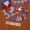 Wholesale Wooden Letter Ornaments Creative DIY Patriotic Ornaments Independence Day National Day Desktop Ornaments Accessories