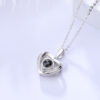 oly-baa46c3088c204799f21d02dc4e8033e Wholesale 100 languages projection necklace Valentine's Day gift heart-shaped pendant beating heart heart-shaped smart necklace