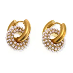 F370- Gold Earrings