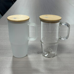 20oz handle cup frosted/transparent remarks / 401-1000ml