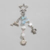 oly-bb2798e6fe91ed0f3fd336d316d124de Wholesale Marine Vacation Dolphin Fan Shell Turtle Keychain Irregular Crystal Pendant Bag Hanging Ornaments