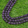 Wholesale Factory direct supply natural Uruguay Amethyst Amethyst loose beads round beads DIY bracelet jewelry accessories beads