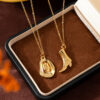oly-bb56136b54e1316eb6ad9a9ab07e552e Wholesale 18K Cowboy Boots Explosions Earrings Plated Small Gold Personality Hat Earrings Women's Western Stainless Steel Fashion