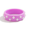 oly-bb5724c00f49839339b79bbebc2ad020 Wholesale exaggerated sweet cool ins wind glitter wide bracelet fashion irregular imitation pearl bracelet Bracelet