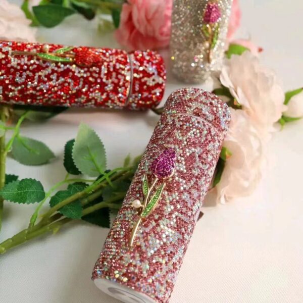 oly-bb93ad2ed54fad34b4940f7d940ecc32 Wholesale Gypsophila 150 ml Convenient Butterfly Love Flower Pocket Cup 304 Food Grade Stainless Steel Thermos Cup